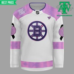 Boston Bruins Hockey Fights Cancer Special New Hockey Jersey