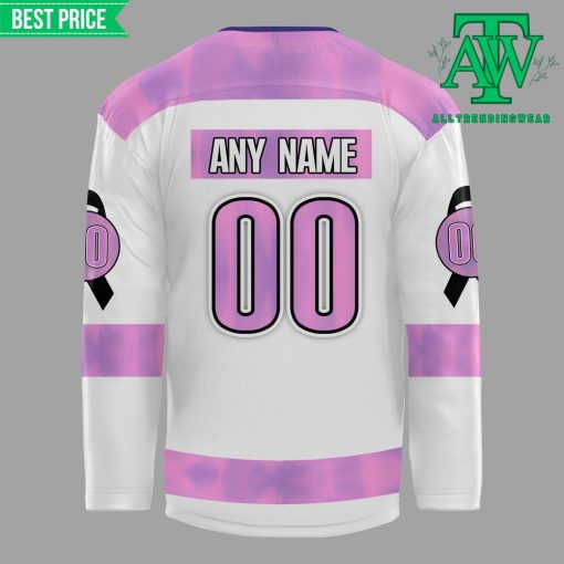 Boston Bruins Hockey Fights Cancer Special New Hockey Jersey