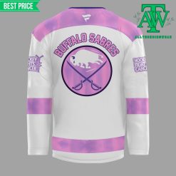 Buffalo Sabres Hockey Fights Cancer Special New Hockey Jersey