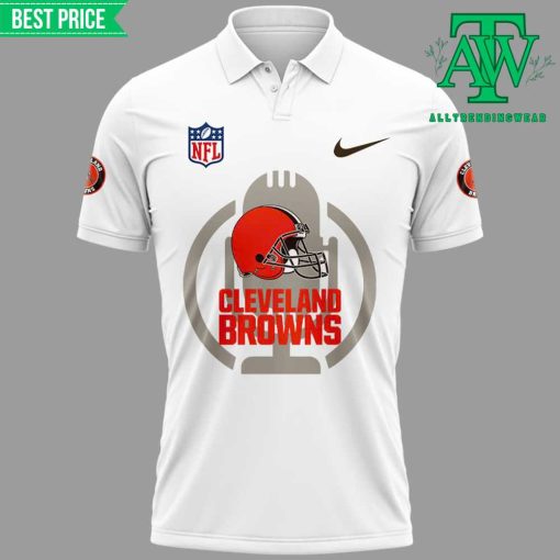 Cleveland Browns Jim Donovan Voice Special Polo Shirt