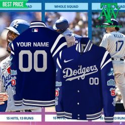 Los Angeles Dodgers MLB Special Customized Baseball Jacket