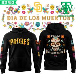 San Diego Padres 2024 MLB Dia De Los Muertos Hoodie