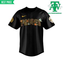 San Diego Padres 2024 MLB Dia De Los Muertos Personalized Baseball Jersey