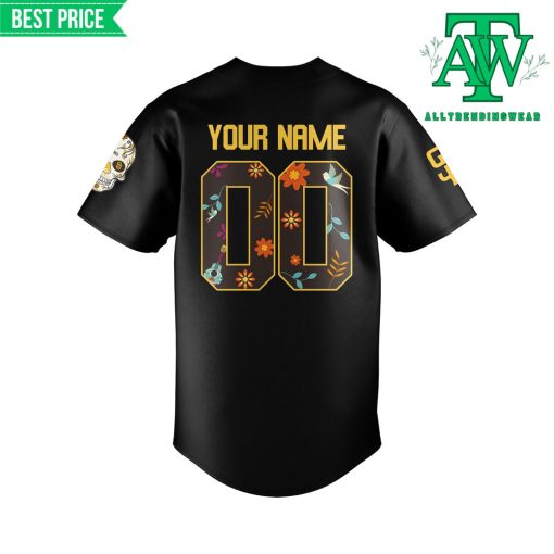 San Diego Padres 2024 MLB Dia De Los Muertos Personalized Baseball Jersey