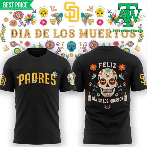 San Diego Padres 2024 MLB Dia De Los Muertos Shirt