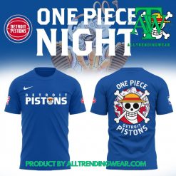 One Piece 2025 Detroit Pistons Limited Edition Shirt