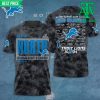 Detroit Lions 3D Apparel Limited Edition Blue Shirt