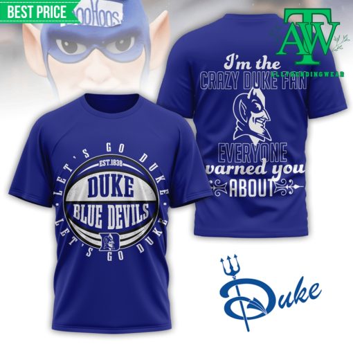 Duke Blue Devils 3D Premium Purple Shirt