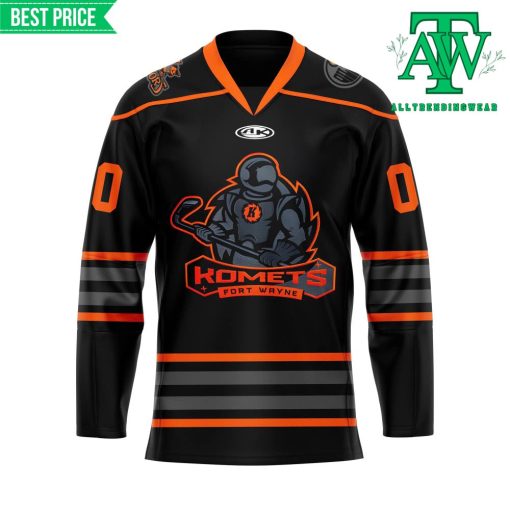 Fort Wayne Komets x Blackout Night 2024 Hockey Jersey