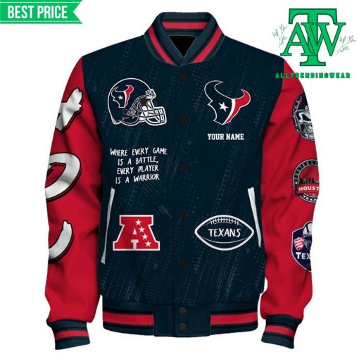 Houston Texans Limited Edition Baseball Jacket