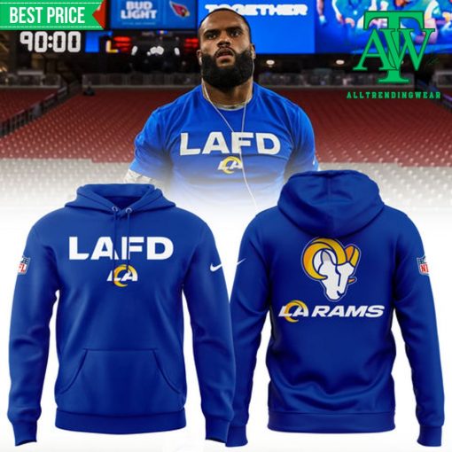 LAFD Los Angeles Rams 2025 Limited Edition Hoodie