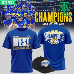 Los Angeles Rams NFC West Champions 2024 Shirt