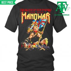 Manowar The Blood Of Our Enemies 2025 Tour Shirt