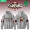 Texas State Bobcat Playoff Bahamas Bowl 2025 Champions Gray Hoodie