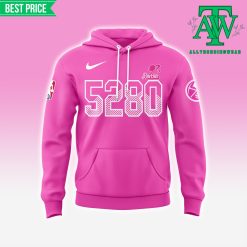 New Denver Nuggets x Barbie 2025 Personalized Pink Hoodie