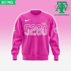 New Denver Nuggets x Barbie Hoodie 2025 Personalized Pink Sweatshirt