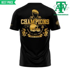 Ohio State Buckeyes Cotton Bowl Champions Black Shirt