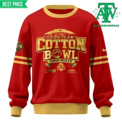 Ohio State Buckeyes Cotton Bowl Champions Red Sweatshirt