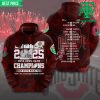 Ohio State Buckeyes x Rose Bowl 2025 Red Hoodie