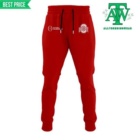 Ohio State NCAA National Champions Hoodie Set 2025