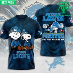 Peanuts x Detroit Lions 3D Apparel Limited Shirt