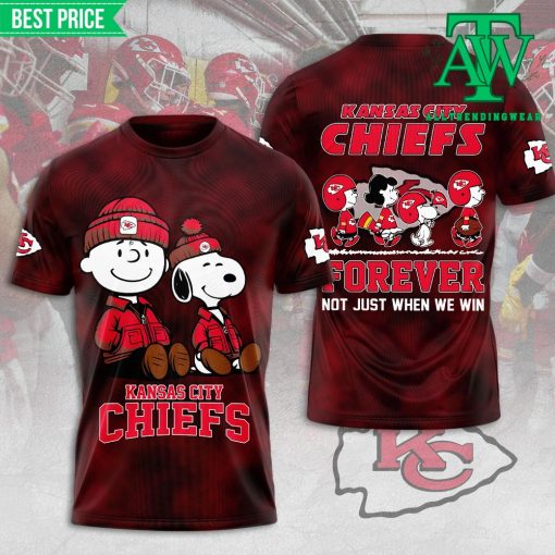 Peanuts x Kansas City Chiefs 3D Apparel Limited Shirt