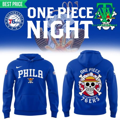 Philadelphia 76ers x One Piece Limited Hoodie Set 2025