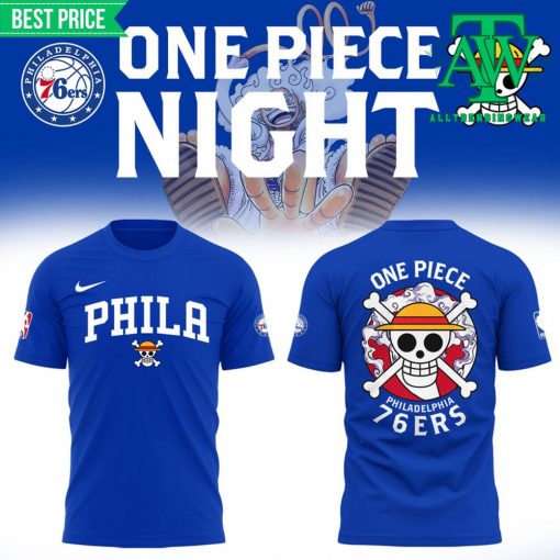 Philadelphia 76ers x One Piece Limited Shirt 2025