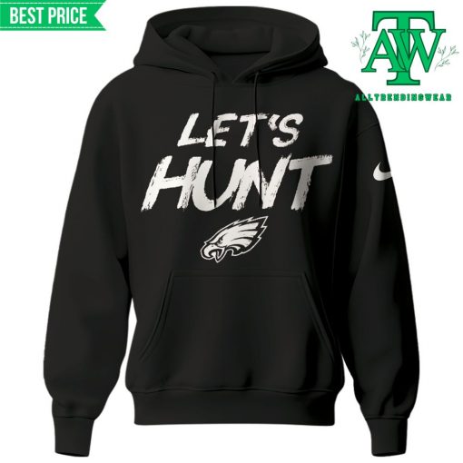 Philadelphia Eagles Let’s Hunt Unisex Black Hoodie Set