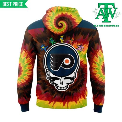 Philadelphia Flyers Grateful Dead Night Hoodie 2025