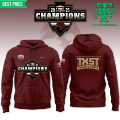 Texas State Bobcat First Responder Bowl 2025 Champions Hoodie Set