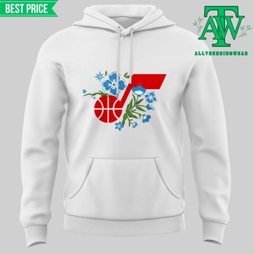 Utah Jazz 2025 Lunar New Year Premium White Hoodie