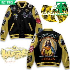 Wu Tang Clan Yellow Baseball Jacket