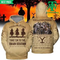 Yellowstone Take ‘Em To The Train Station Hoodie