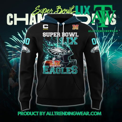 Philadelphia Eagles Super Bowl LIX Champions Hoodie 2025
