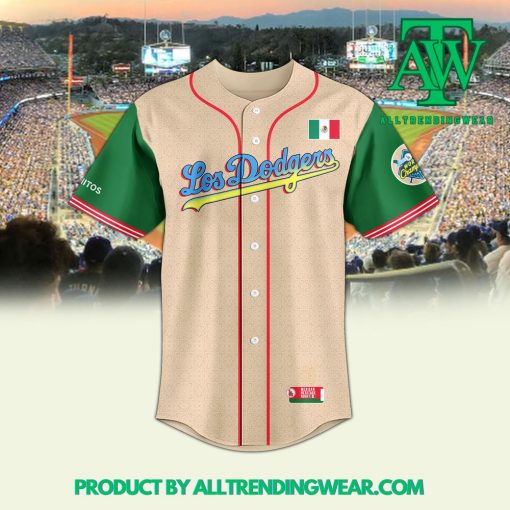 Los Angeles Dodgers Mexican Heritage Night 2025 Baseball Jersey